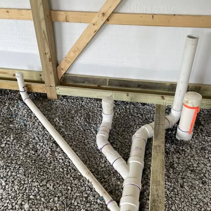 Sewer pipe installation