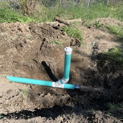 Residential pipe installation