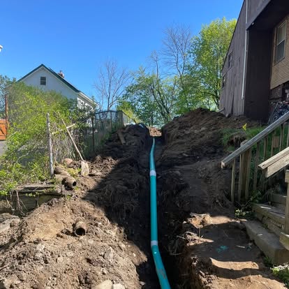Drain pipe rough-in